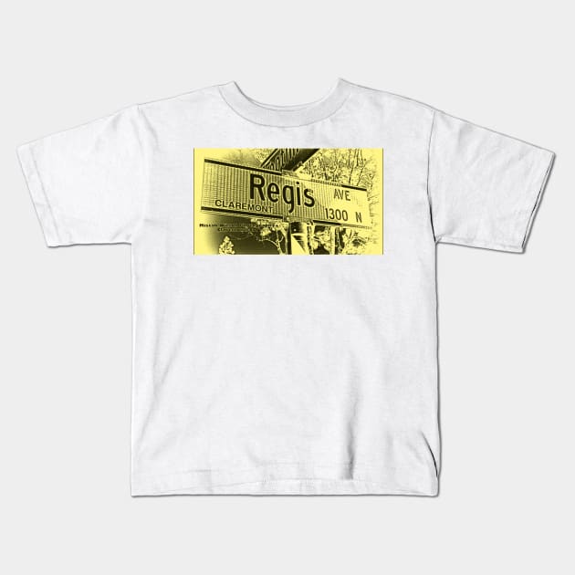 Regis Avenue, Claremont, California by Mistah Wilson Kids T-Shirt by MistahWilson